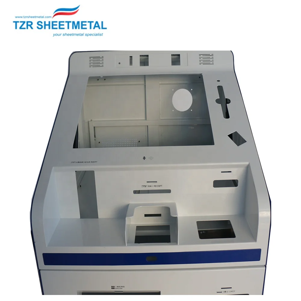 Price Custom Metal Fabrication Precision ATM Sheet Metal Powder Coated Outdoor Enclosure Cabinet Service