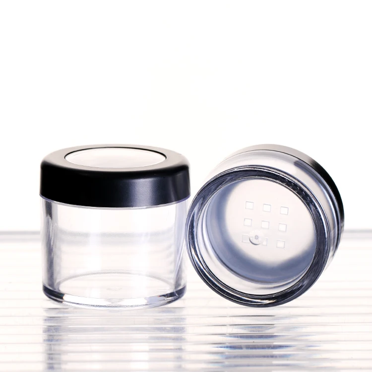 3g 5g 10g transparent dry food fruit pet cosmetic jar cover plastic sealing discs for cream