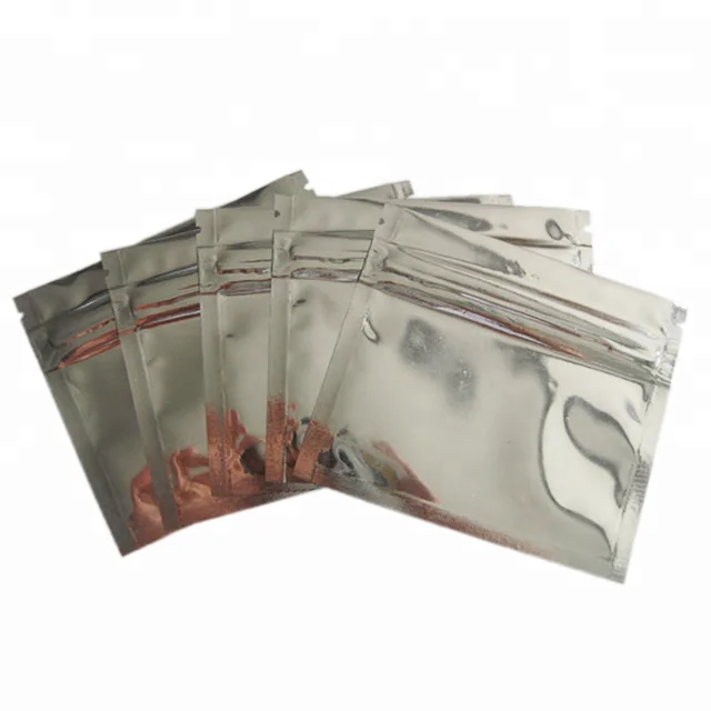 Hot Sale Zip lock Top Transparent Aluminum Foil Packaging Bag