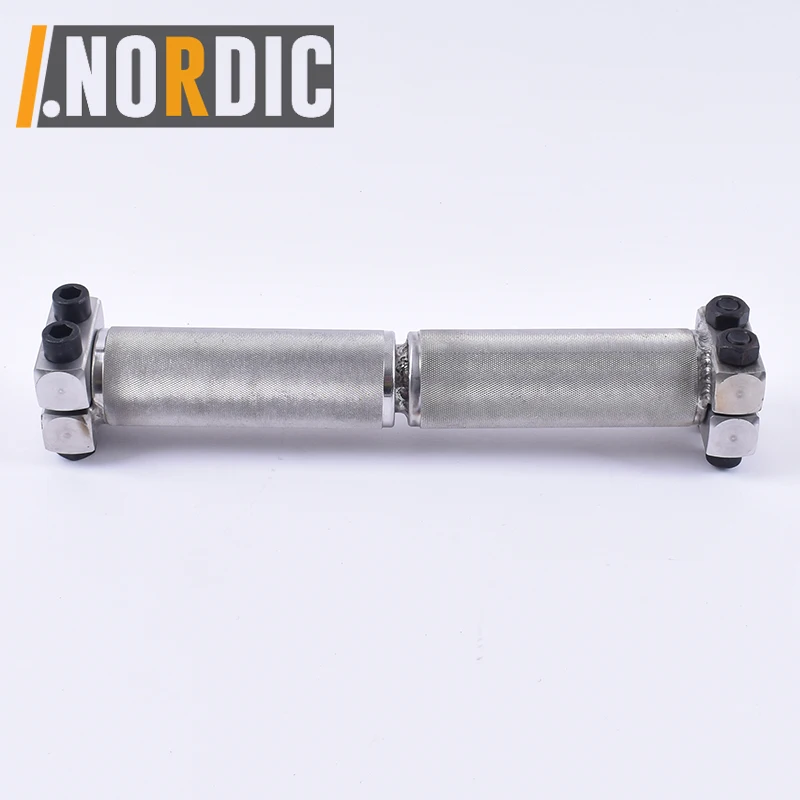 Stainless Steel Adjustable Arm Wrestling Length Eccentric Gear Pronation Roller Dumbbell Bar Pronation Training Grip Bar