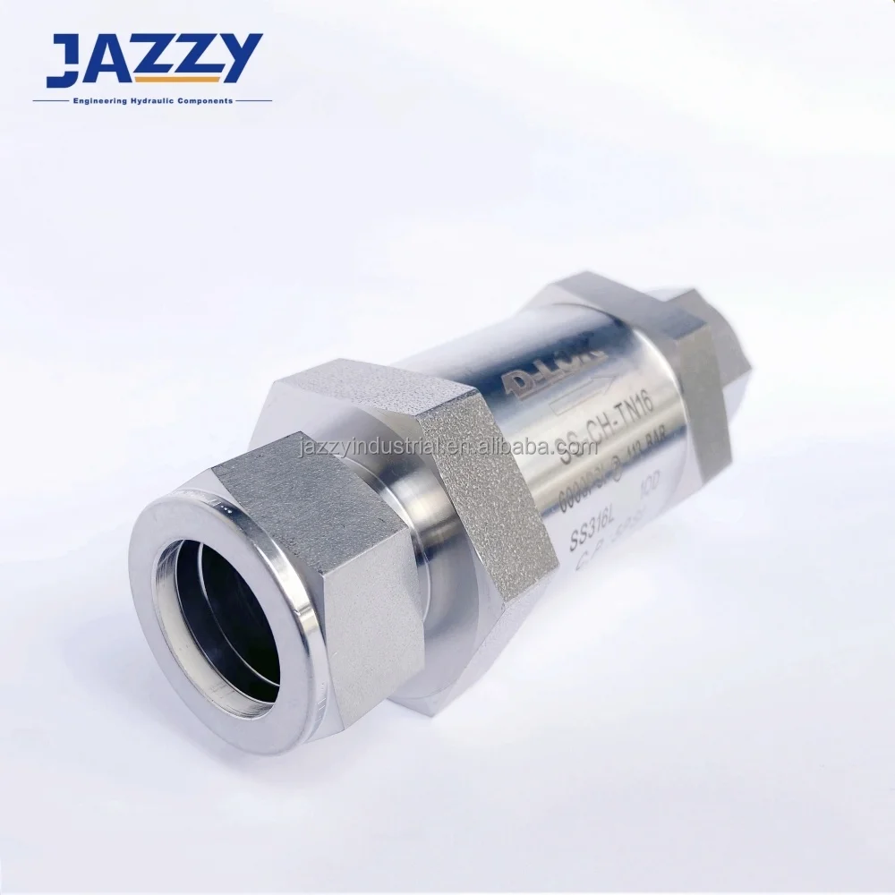 JAZZY 6000PSI CH FN16 Ss316L Hydraulic Needle Valves HNH GVB MN8 HPB CH Ball Globe Check Instrumentation Valve
