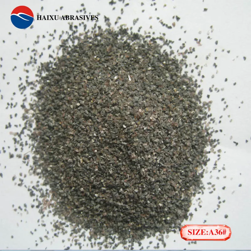 Blasting Brown Fused alumina grain BFA F24-F220 Brown aluminum oxide Abrasive grit blasting media corundum brown
