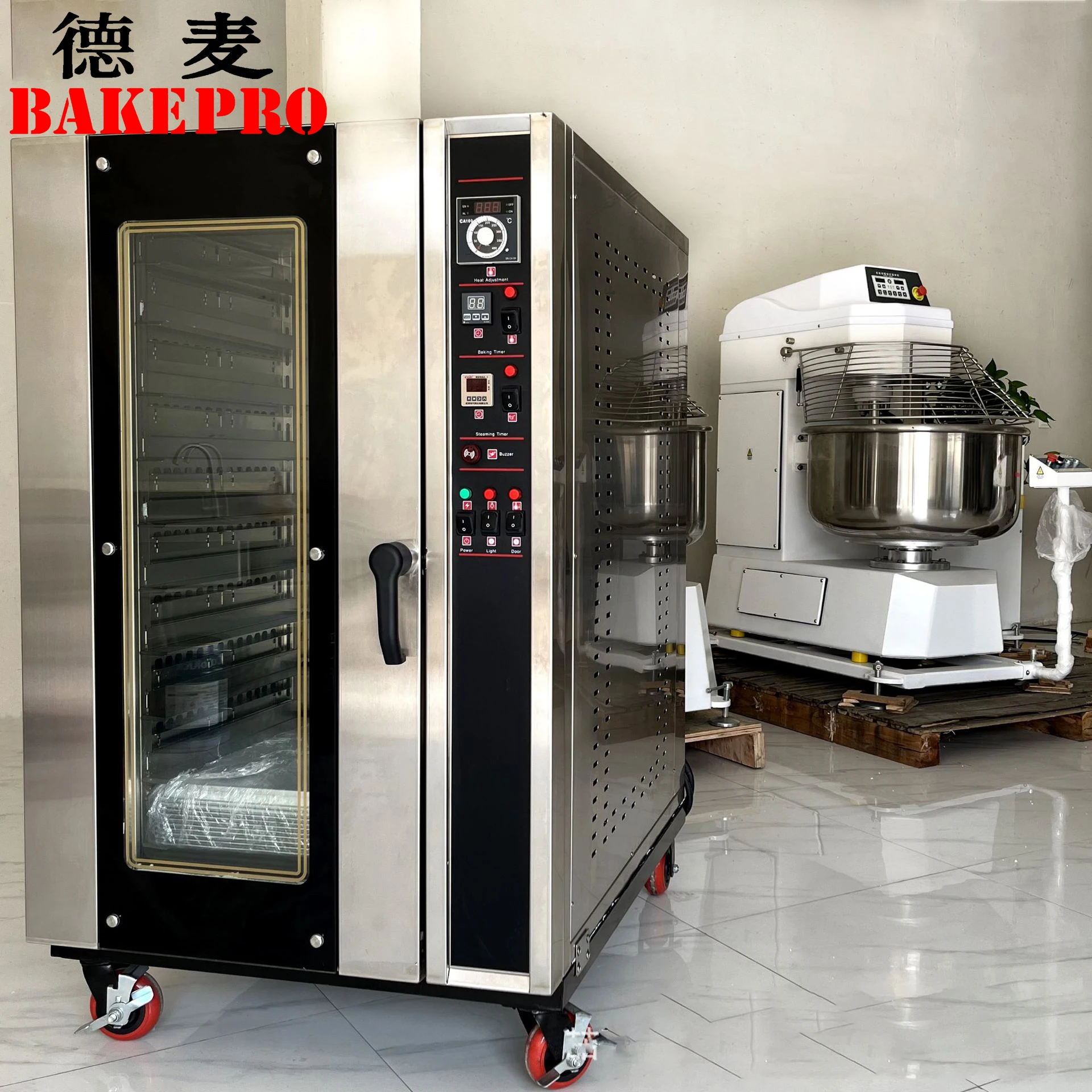 Bakepro RFL-10R Commercial 8 10-tray gas convection oven hot air circulation convection bakery oven