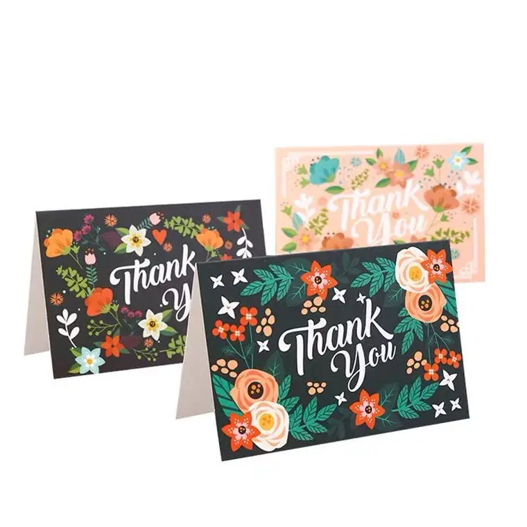 China Factory  Customized Advertising Promotional Business  cards Thank You Cards  with Logo