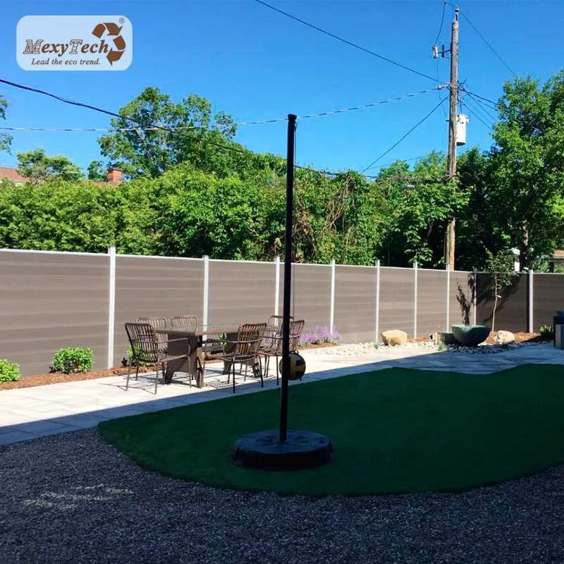 composite wood gates and fences design border privacy fencing