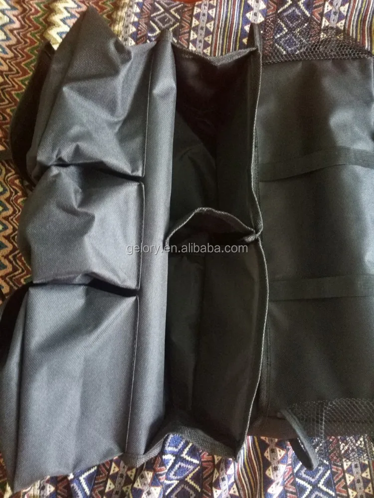 High quality Ripstop polyester fabric with multi pockets backseat car organizer for kids