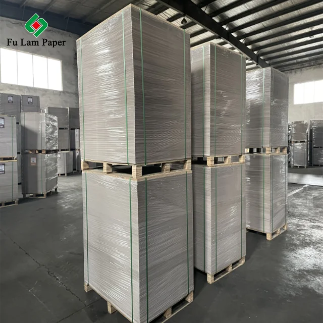 Hot sale solid cardboard paper 3mm grey paperboard sheet