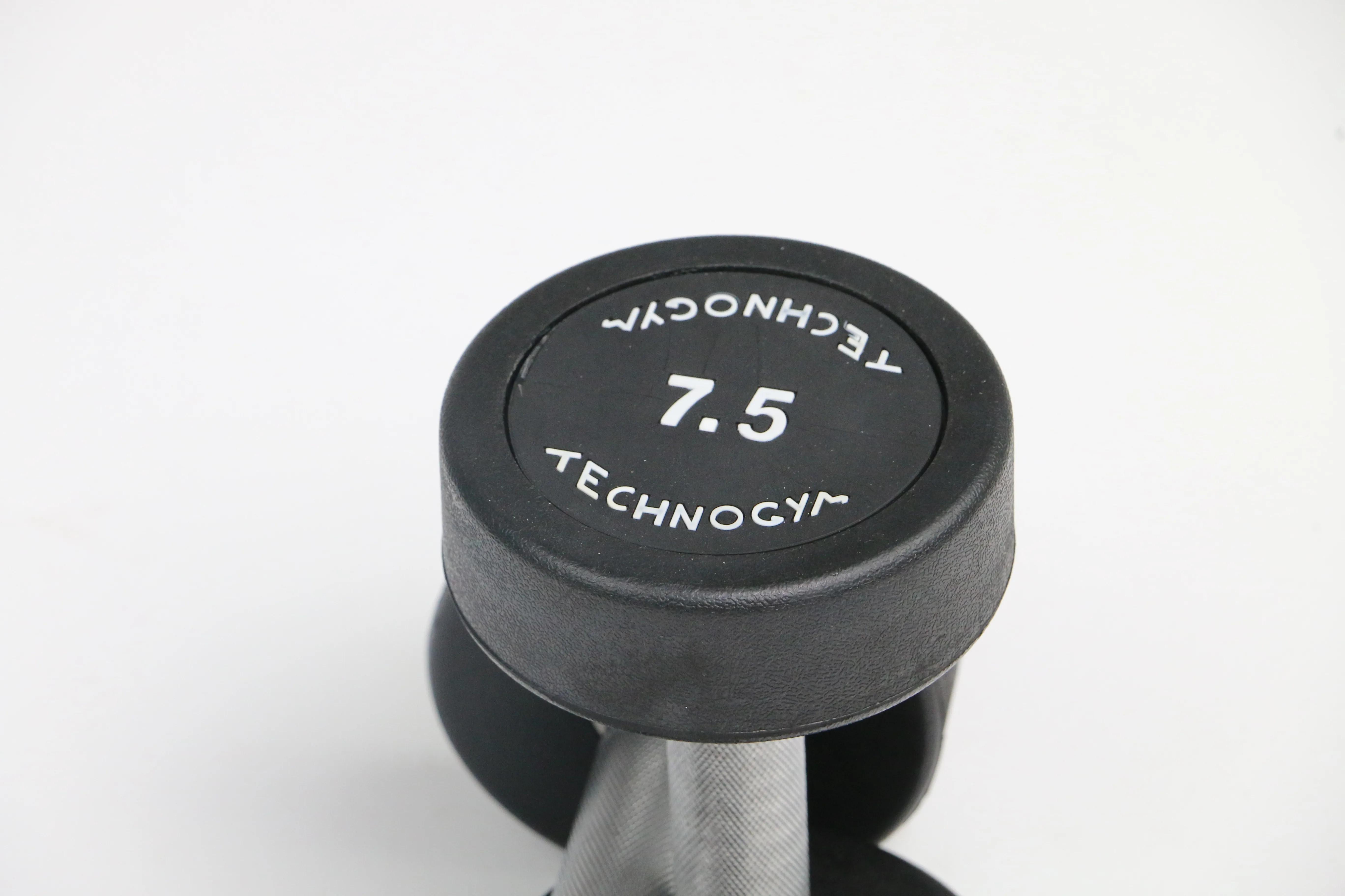 Round shape Techno Gym  Rubber Coating Gym Dumbbell Weights Rubber Round Dumbbells