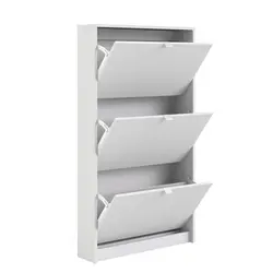 Living room household furniture 3 layer tipping shoe cabinet