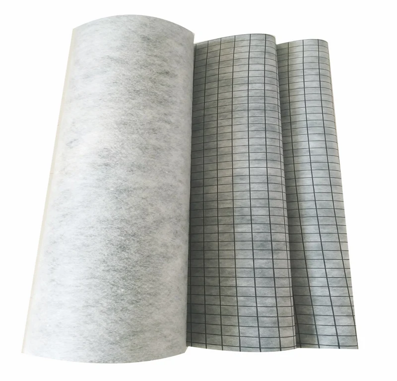 Grid waterproofing roll PP+PE Roofing/underground underlay Repair Waterproof fabric membrane 20m