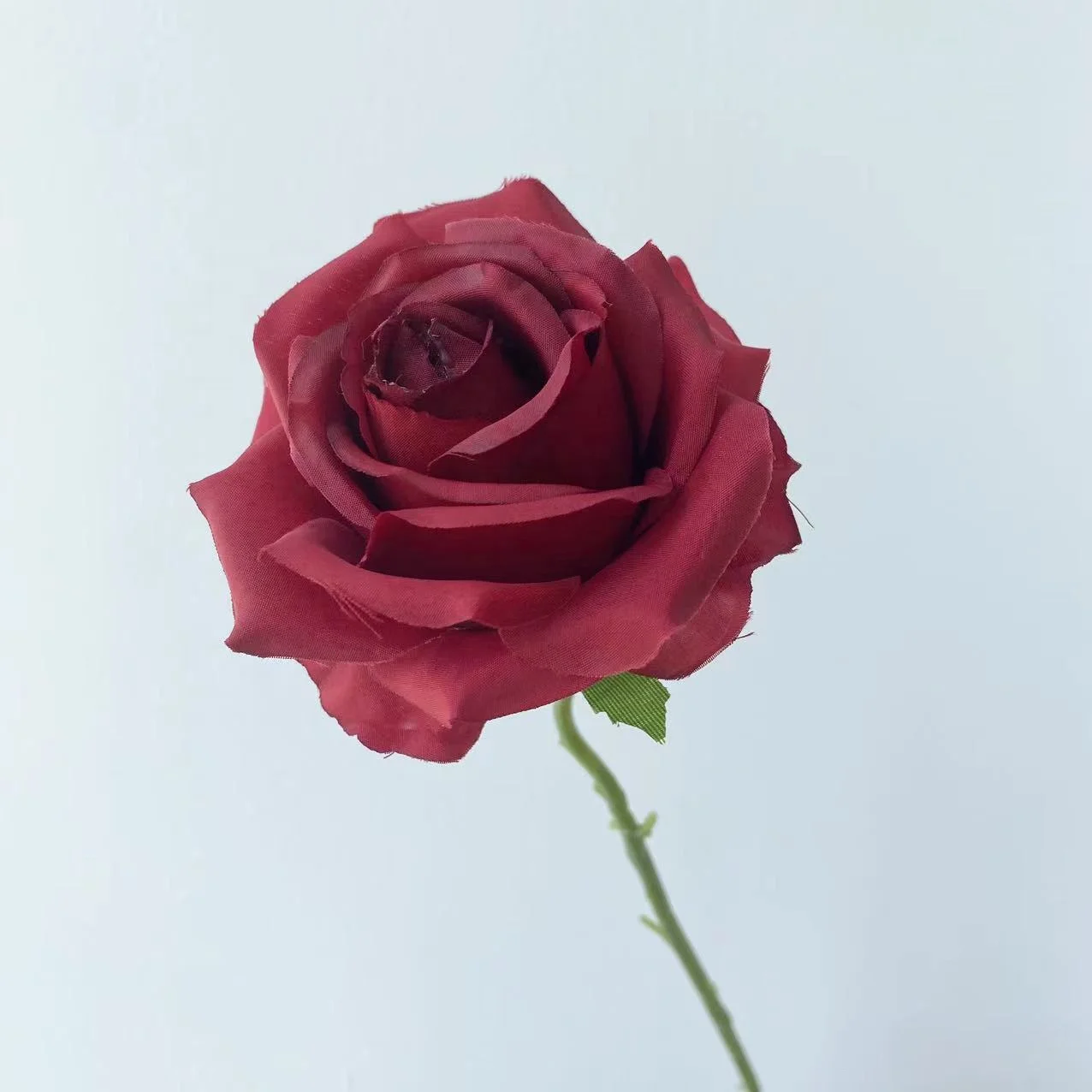 Multiple Colors Silk Wedding Rose Bouquet Flores Artificiales Biomimetic Flower Decoration