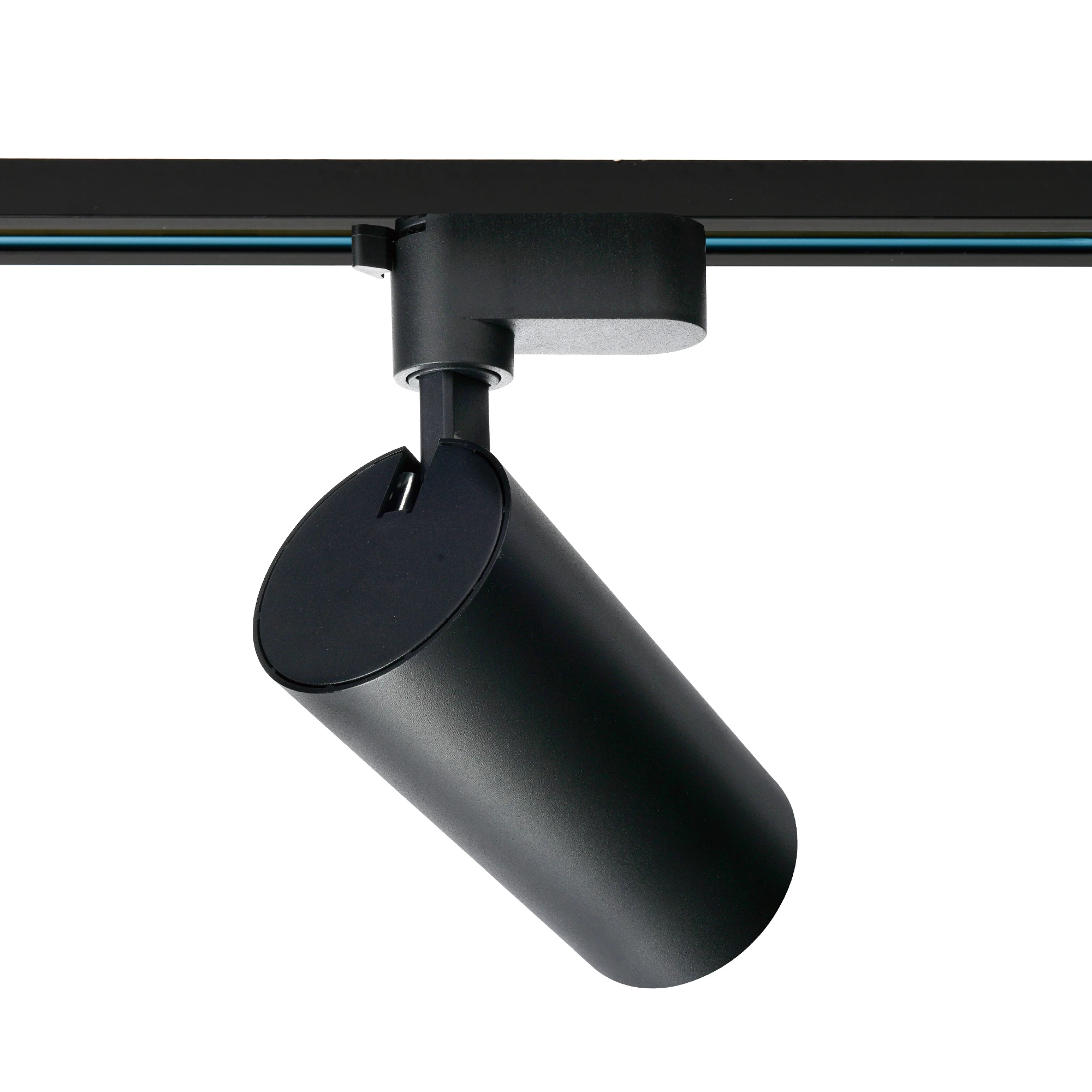 OKELI 10w 20w 30w 40w Indoor Rail Lighting Adjustable Cob Ceiling Spot Aluminum Led Track Light