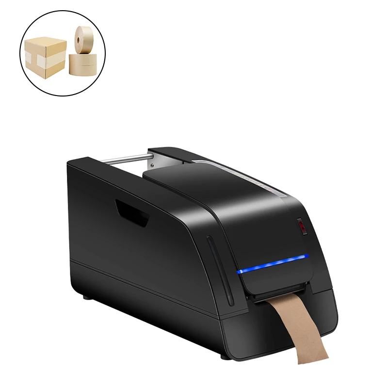 Global Top Supplier Automatic Sensor Output Packaging Wet Kraft Paper Gummed Machine Water Activated Packing Tape Dispenser Gun