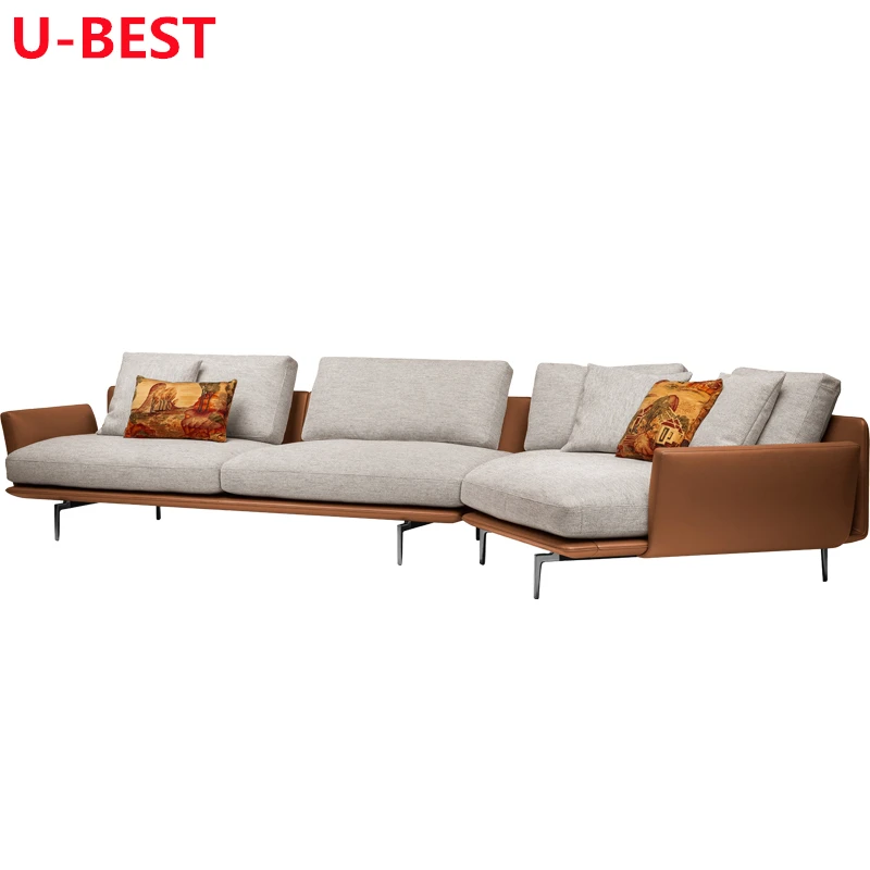 U-Best  Luxury Italian Modern Modular Couch Sofa Kanepe Bankstel Sofy Muebles Salon Mobili Soggiorno Corner Furniture Living Roo