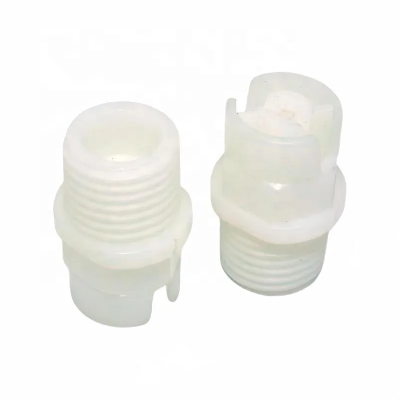 KY Plastic Vee jet Cleaning Flat Fan Full Cone Jet Spray Nozzle