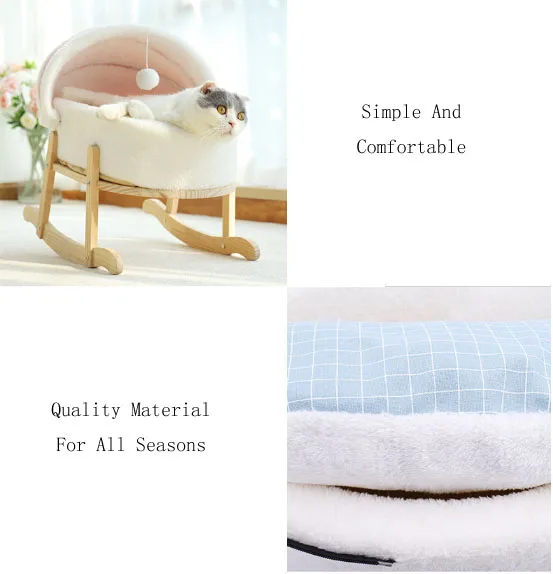 High Quality Fashion DIY Macrame Cat Hammock Swing Beds Luxury House Cradle