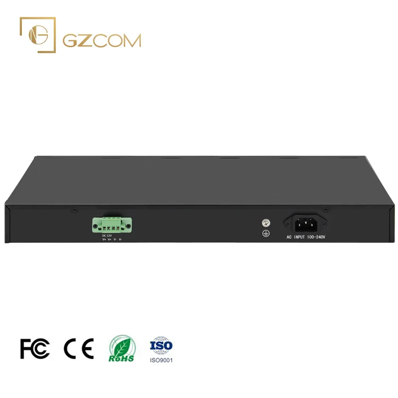 Factory Supply 10G Network l3 manageable 24 sfp port and 4 combo port 3 layer 24 sfp Port Ethernet Switch