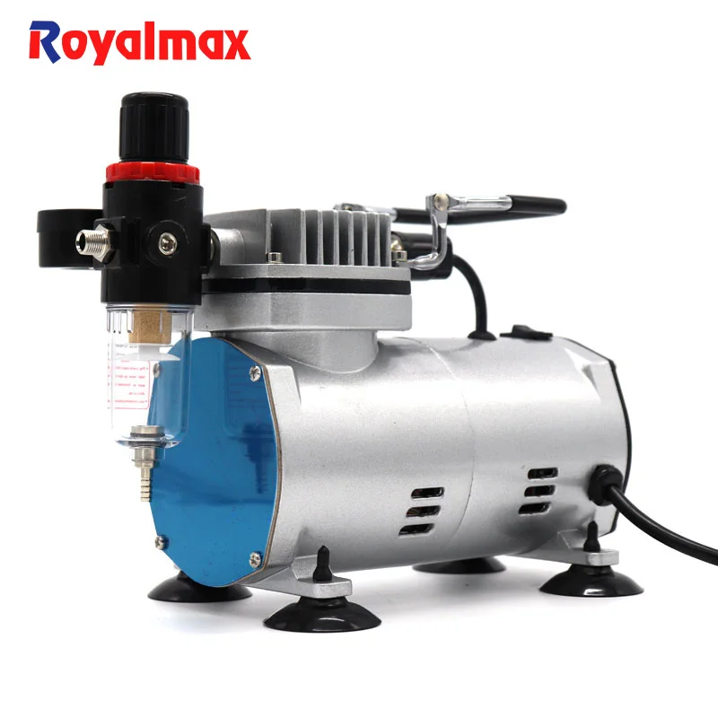 Аэрограф компрессор TC-20B 1/6HP поршневой безмасляный воздушный насос без Аэрограф с функция автоматической остановки