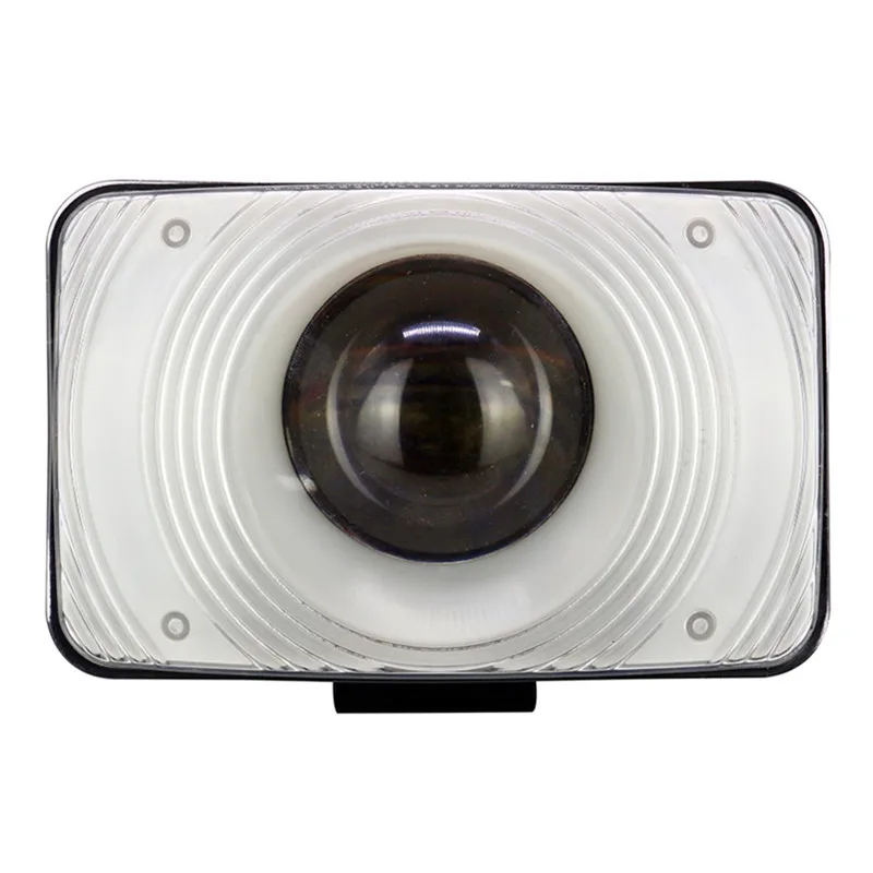 Sealed Beam 4X6 Inch LED Headlights Replacement Round Headlamp for Jeep