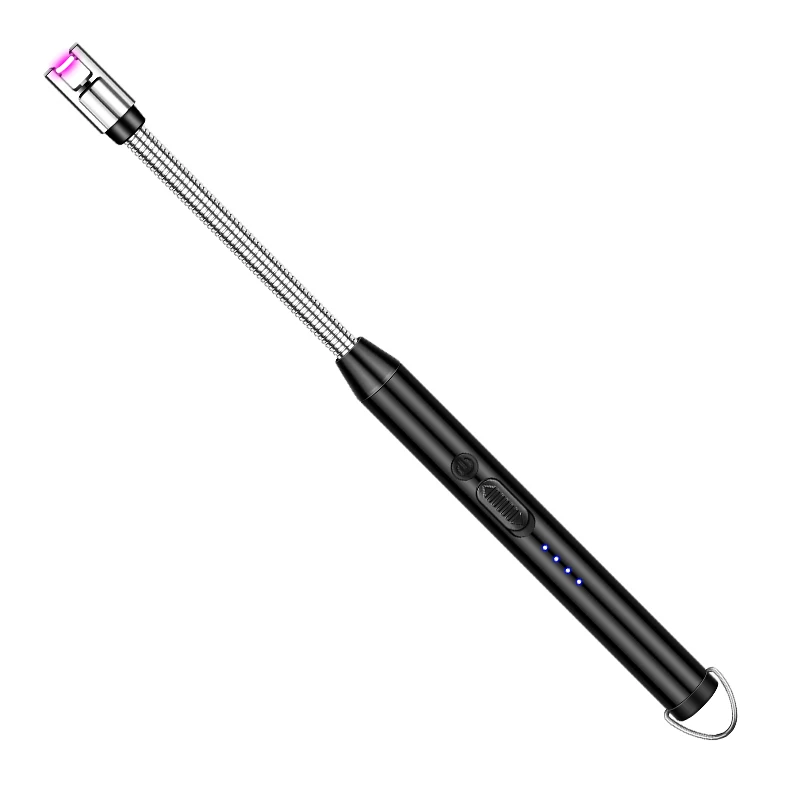 JL822-2  wholesale price lighter  windproof outdoor lighter  BBQ kitchen Type-C-charging port Arc bbq lighter