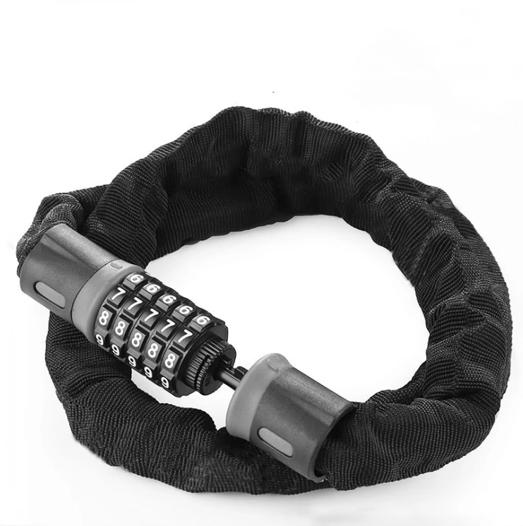 YH1782 Cable Chain Code Password Combination 5 Digit Bike Chain Lock