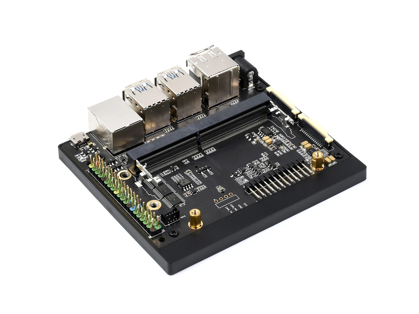 Альтернатива макетной плате Jetson Ксавье NX AI комплект для разработки 8/16 ГБ с SSD 128 адаптером питания и вентилятором