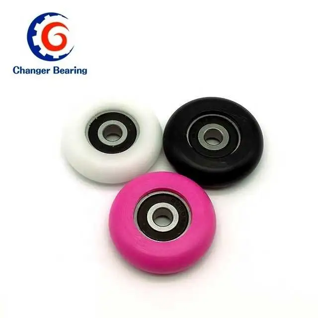 6x34x10mm Wholesale Outdoor Boat S626 bore 6mm Rowing Seat Wheel with Stainless Steel Bearings