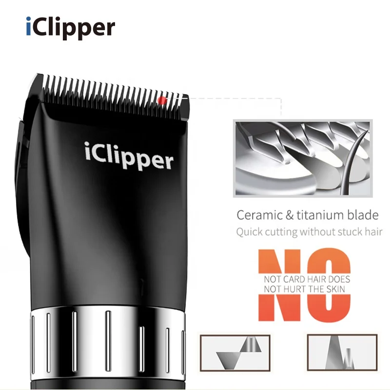 IClipper-T5 Домашнее использование триммер для шерсти домашних животных водонепроницаемые Электрические перезаряжаемые машинки стрижки волос