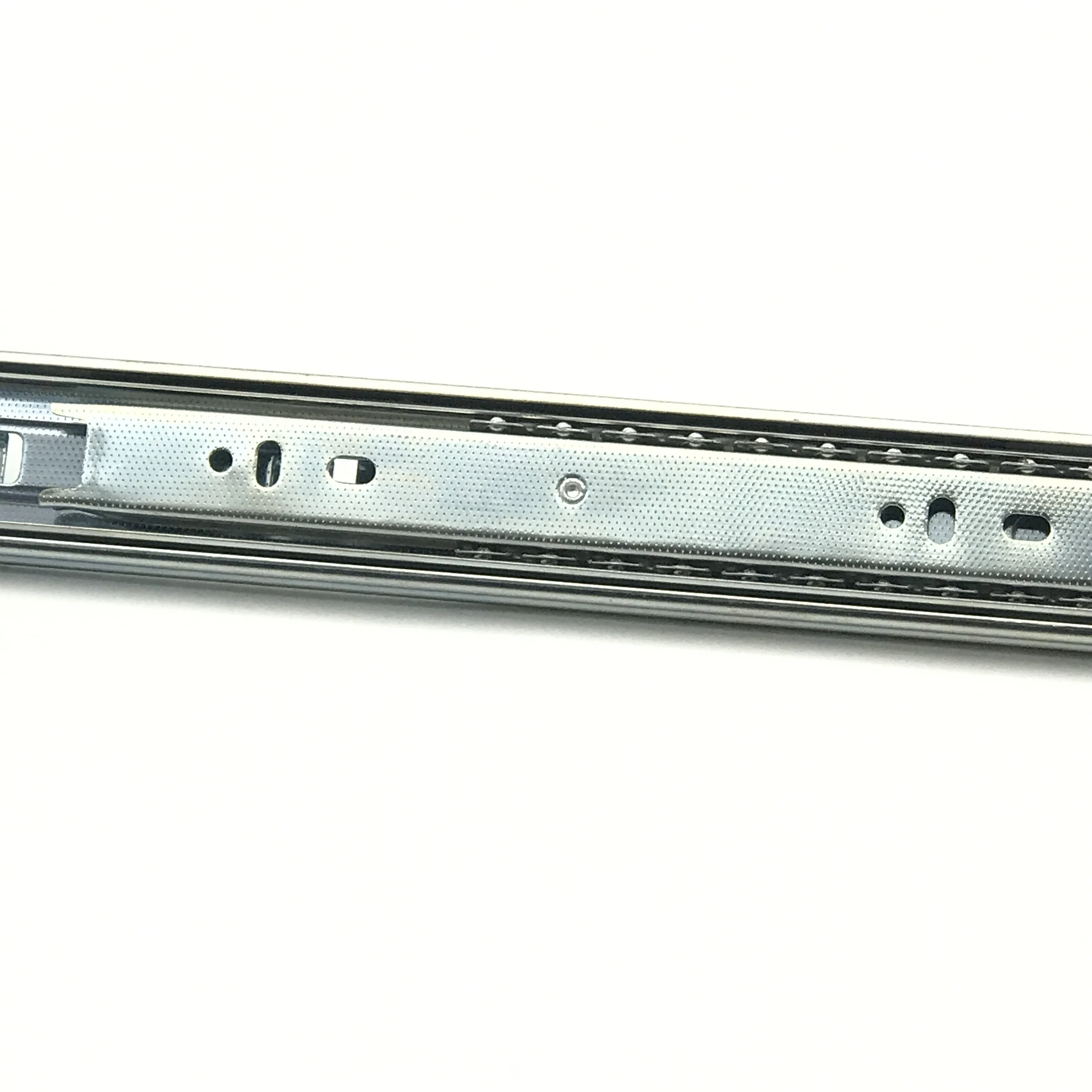 High Quality Hot Sell 42mm Hardware Extension 3-fold Full Extension Ball Bearing Drawer Slide For Cabinet Accessories