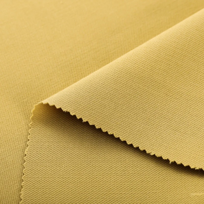 TR stretch 63% polyester 34% viscose 3% Spandex 2 sided twill thick plain colors fabric for Spring Autumn windcoat,suits,uniform