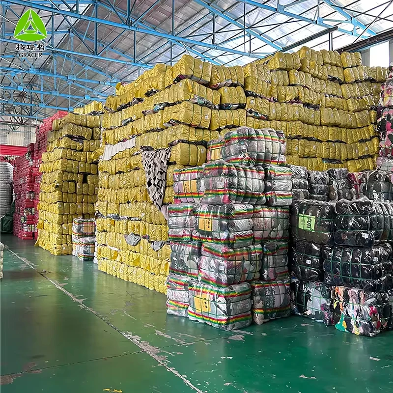 Used Second Hand Branded Designer Mix Style Clothes Vintage Bale Bulk Grade B Stock Apparel Supplier