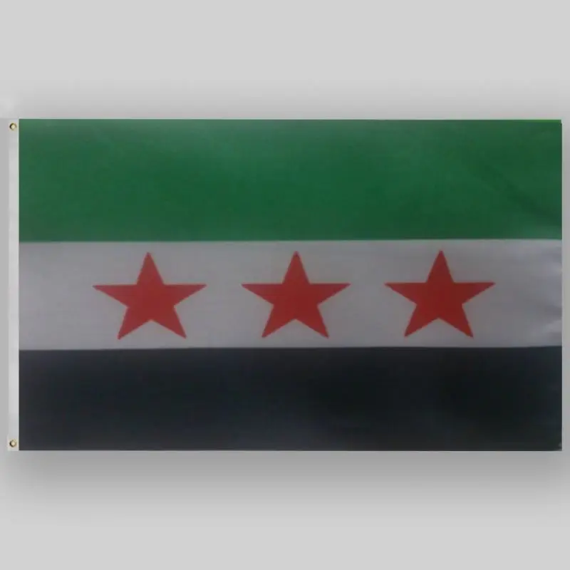 2022 New 3x5 ft  Support Syria flag