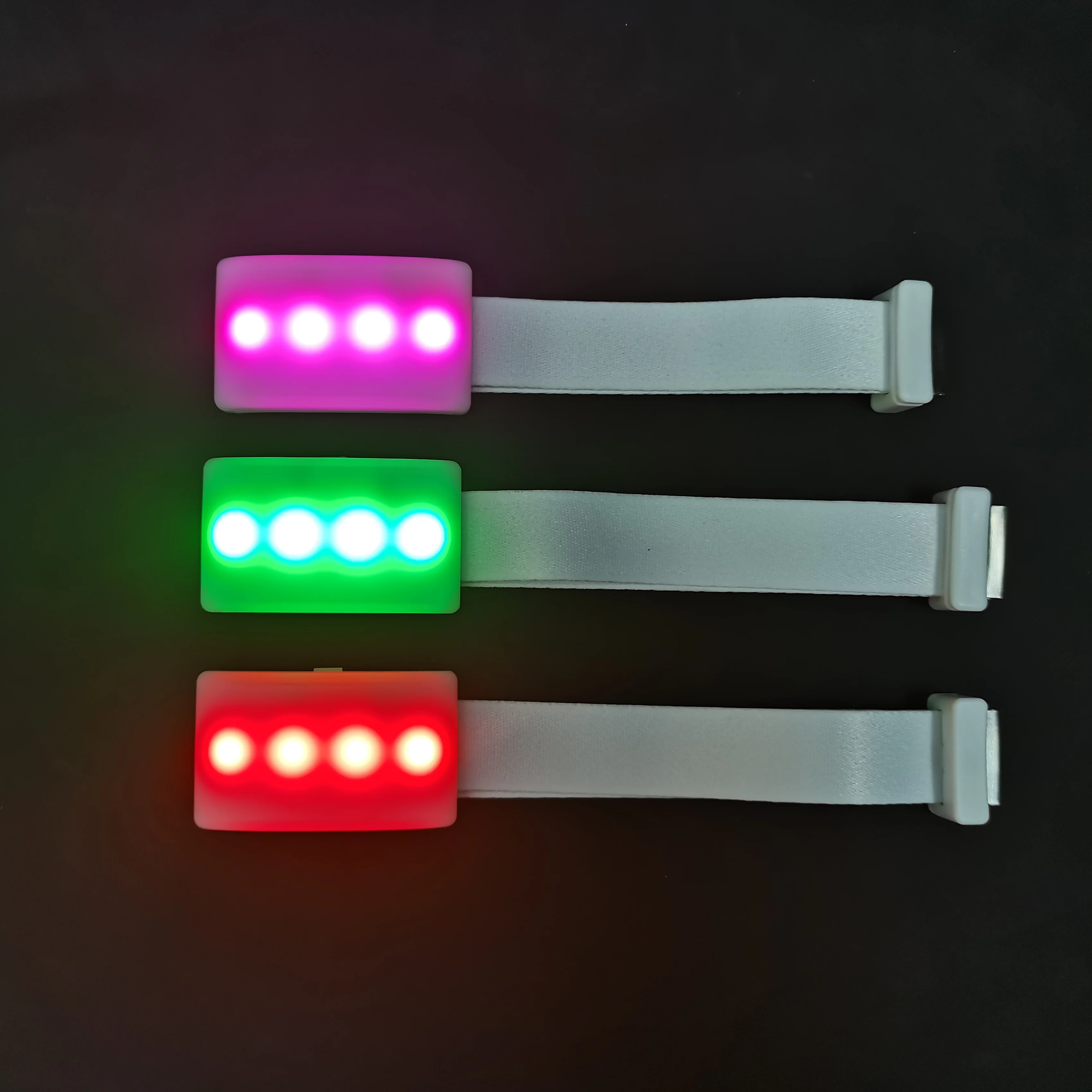 2023 новый продукт регулируемый 4 светодиодов RGB пользовательский Печатный тканевый