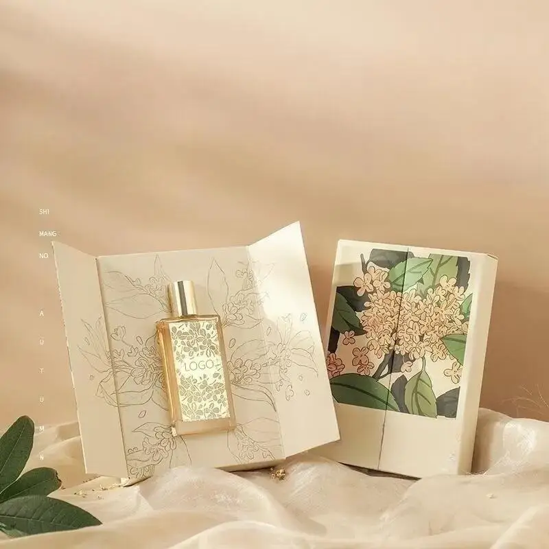 Custom perfume bottle with box packaging luxury perfume bottle empty perfume bottle 50ml