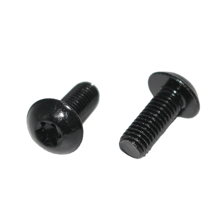 Black Round Head Square Neck Bolt Hexagon Socket Button Mushroom Head Machine Bolt Carriage Bolts