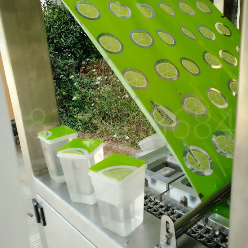 Automatic Yogurt Butter Cheese Cup Filling and Sealing Machine