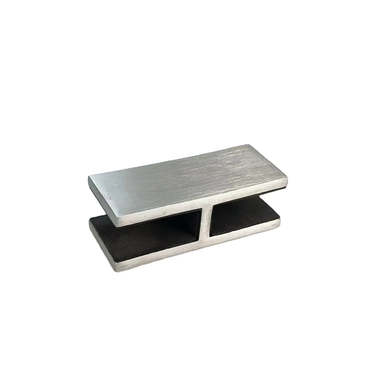Manufacturer Customized Stainless Steel casting service Staircase Handrail Column with Glass Bracket Elegant Glass clamp Railing