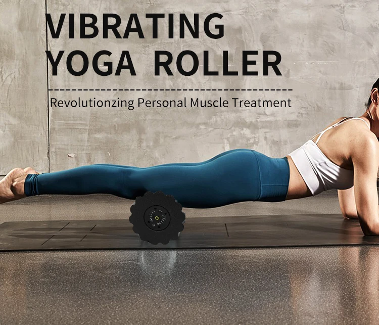 5 speed Yoga Electric Vibrating Massage Foam Roller