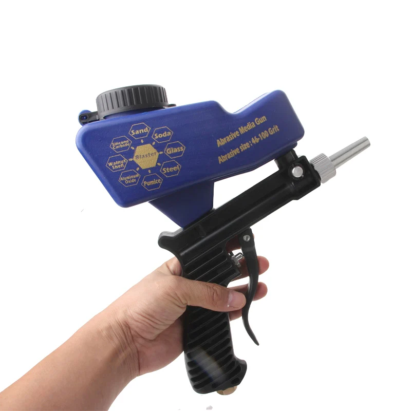 Wholesale Sandblasting Gun Pneumatic Sandblasting Set Rust Blasting Device Small Sand Blasting Machine