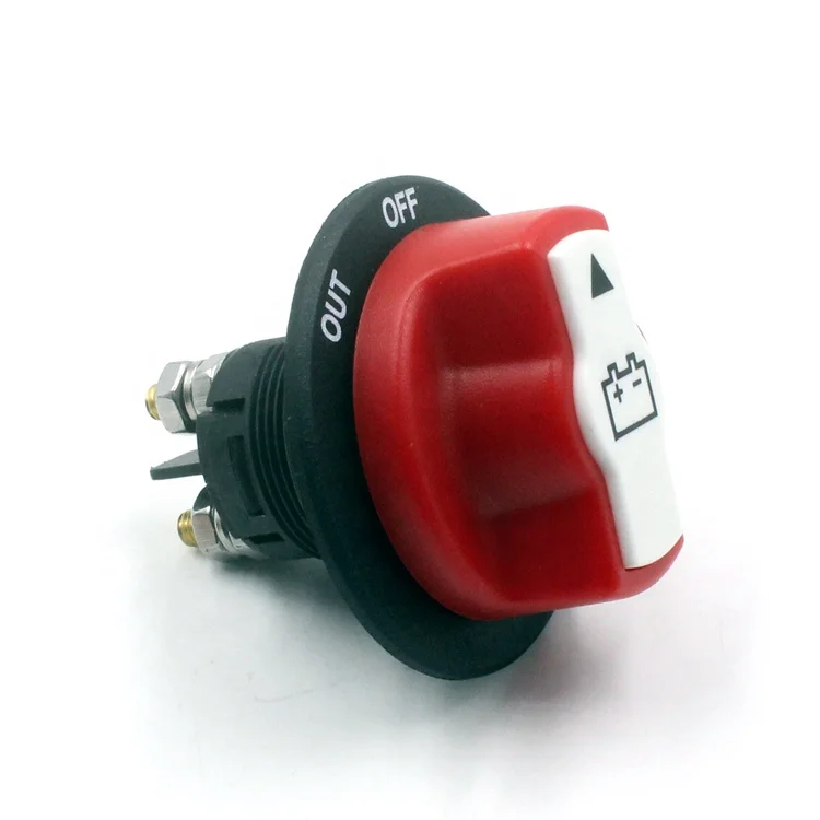 50A Power Cut off Marine Battery  Isolator Disconnect Kill Master Switch for Car Boat RV Truck