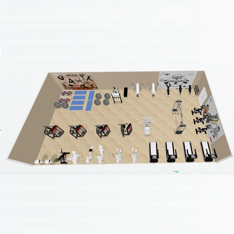 China multi gym fitness equipment 5 station fitness machine home fitness equipment wholesale