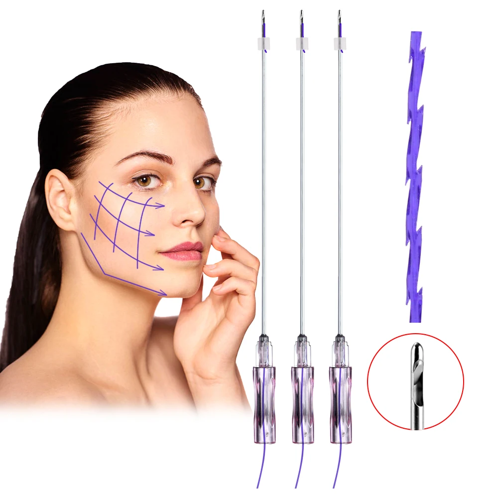 Fish Bone Shark Whale Cog Hilos 18g 19g 100mm 120mm Blunt Face Breast Butts Lift Fishbone Flat Shark Molding Cog PDO Threads