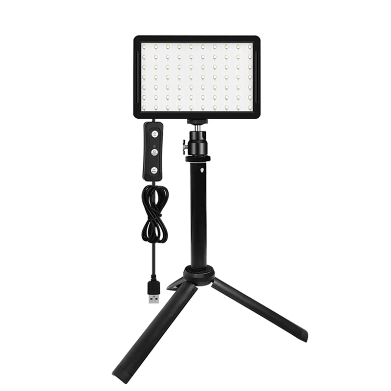 LED Photography Video Light Panel Lighting Photo Studio Lamp Kit For Shoot Live Streaming Youbube With Tripod Stand RGB Filters