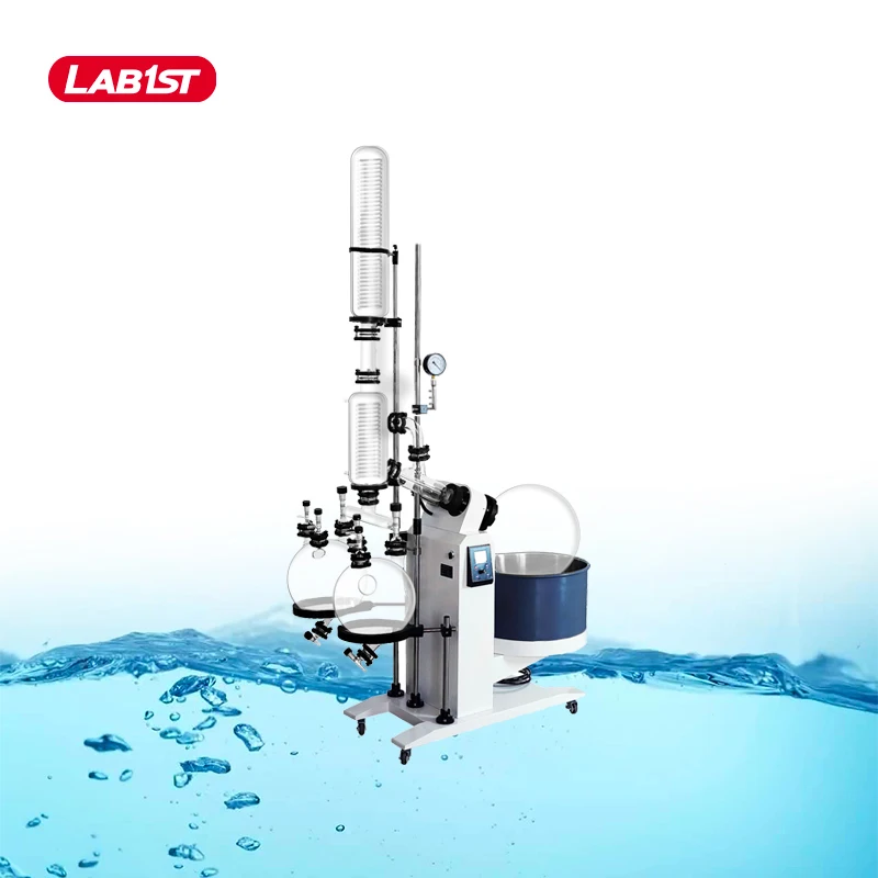 High Quality New Hot Sale Wholesale Auto Water Bath Rotary Evaporator Turnkey Set Setup in Stock Rotovap from China