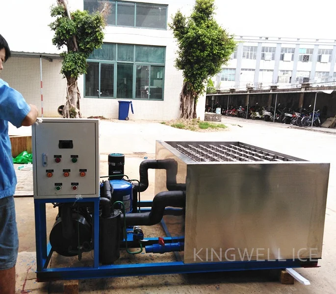 1ton/day block ice making machine with stainless steel molds