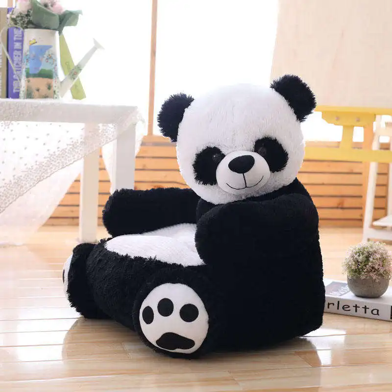 Hot sale cute teddy bear panda unicorn duck plush toy child sofa plush chair sofa soft pillow child seat gift