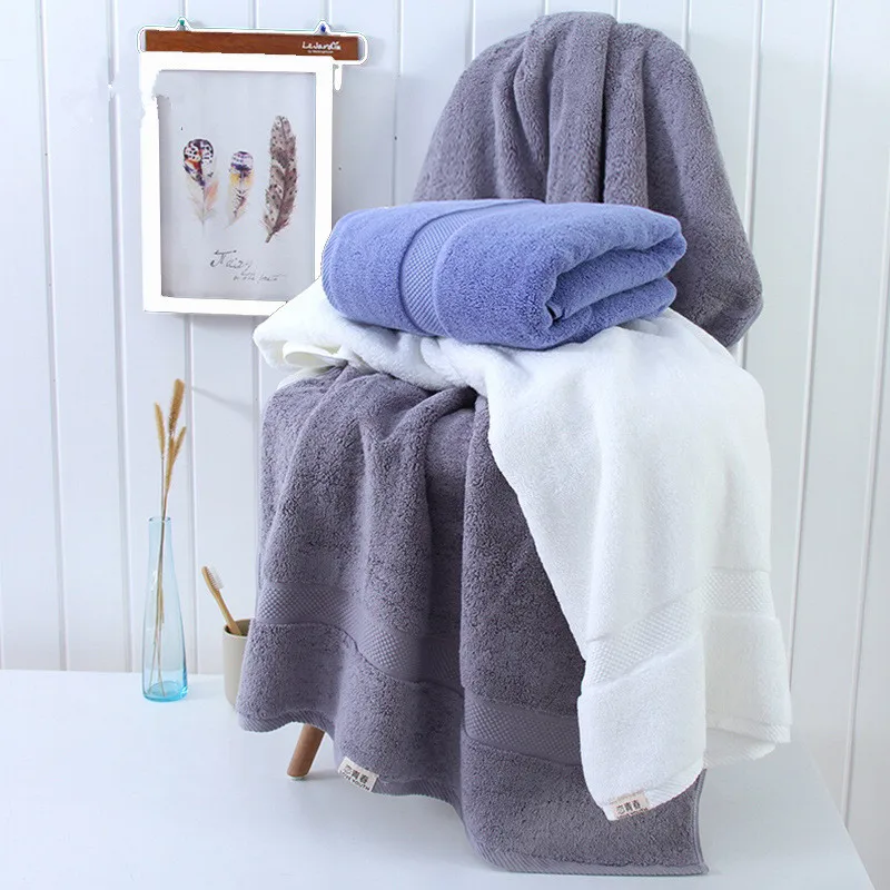 Towels bath 100% cotton bath towels wholesale custom logo bath towel