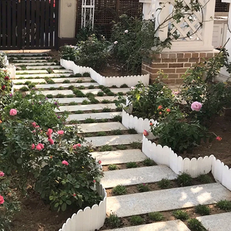 New Style Removable Garden Border Decorative Plastic Garden Fence