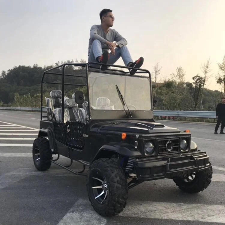 
Europe Popular Electric Powered 4 Seater Electric Willys Jeep For Family 