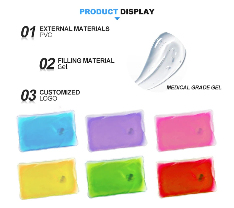 In Stock Make up Wholesale Custom Magic Heat Pack Reusable Hand Warmer Click Gel Hot Cold Pad for Pain Relief Heat Pack